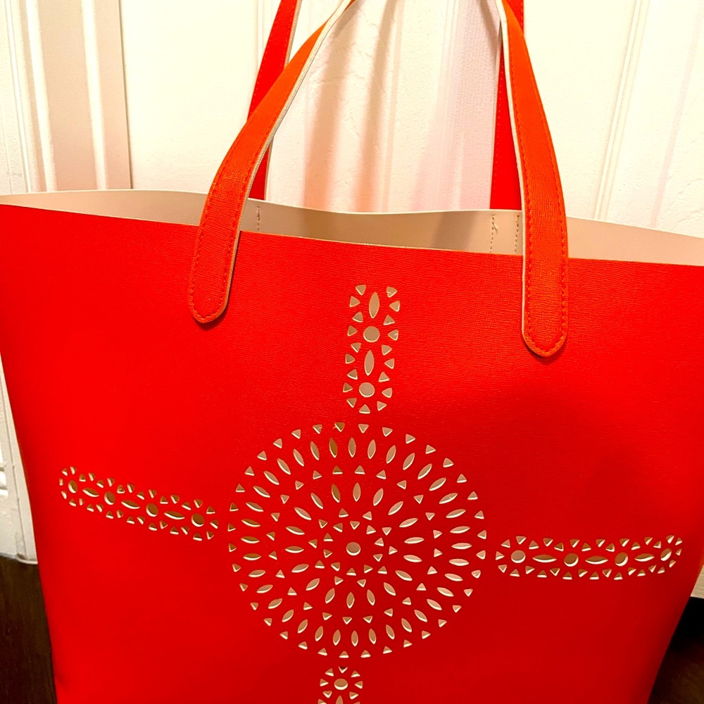 EUC Orange Tote